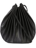 pleated shoulder bag