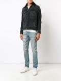 'Hopper' shearling denim jacket
