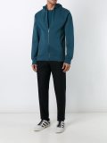 zipped hoodie