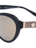 Medusa oval frame sunglasses