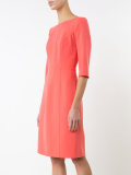cropped sleeve dress