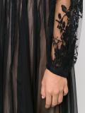 sheer lace dress