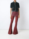 flared panelled trousers