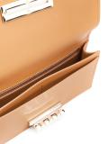 gold-tone hardware clutch
