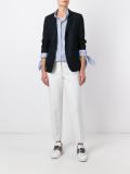 round cut fitted jacket
