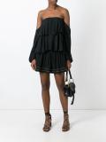 flared studded dress