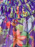 printed silk tank