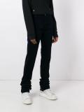 superlong corduroy trousers
