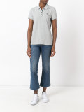 embroidered logo polo shirt 