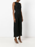 lace flared jumpsuit