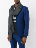 fringed hem scarf
