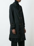 双排扣大衣