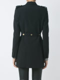 buttoned blazer