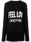 Love intarsia knit jumper