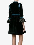 'Neruda' velvet dress
