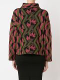 turtle neck knit blouse