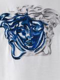 Medusa contrast embroidery T-shirt