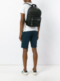 floral detail backpack