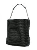 textured shoulder bag 