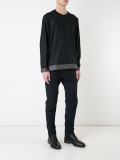fur panel jumper