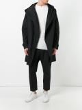 hooded coat