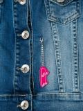 embellished denim jacket
