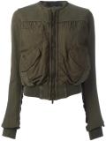 patch pocket bomber jacket