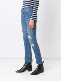 distressed skinny jeans
