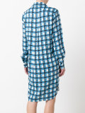 checked dress