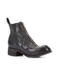 front zip boots