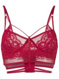 strappy lace bra