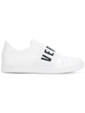 logo strap trainers