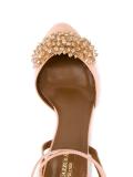 crystal embellished pumps