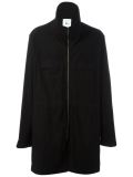 zipped parka coat