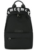 logo print backpack
