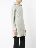 mid hooded coat
