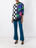 multi print sweatshirt