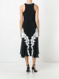 lace trim dress