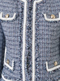 cropped tweed jacket