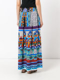 printed maxi skirt 
