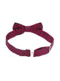 heart print bow tie