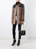 leopard print grain de poudre jacket