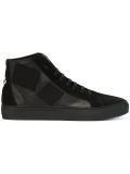panelled hi-tops
