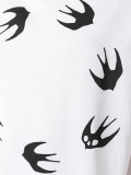 swallow print T-shirt