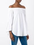 off-the-shoulder blouse 