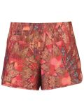 abstract print shorts