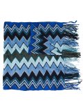 zig zag fringed scarf 