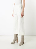 wide cuff culottes