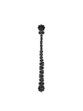 drop beaded floral earring