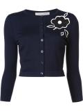 embroidered floral cardigan